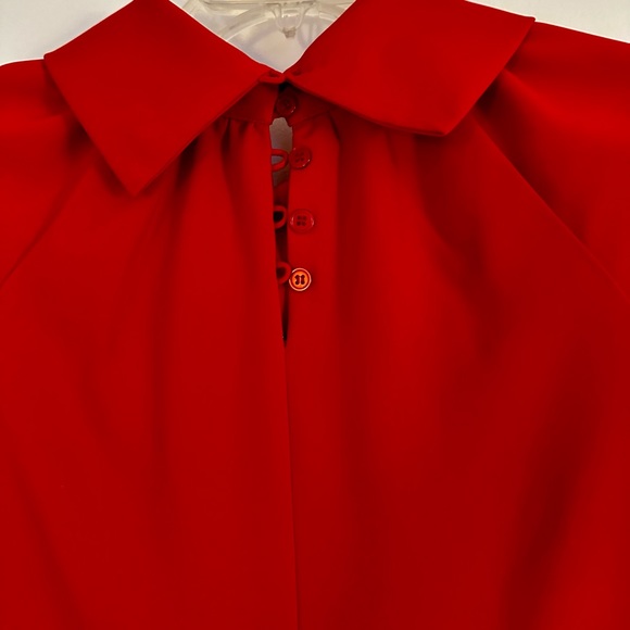 Petite Sophisticate Size 6 Red Dress - Picture 5 of 8